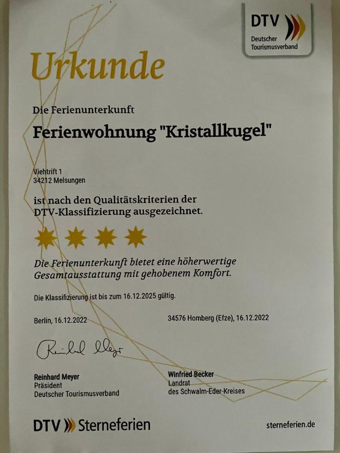 Kristallkugel Melsungen Exterior foto